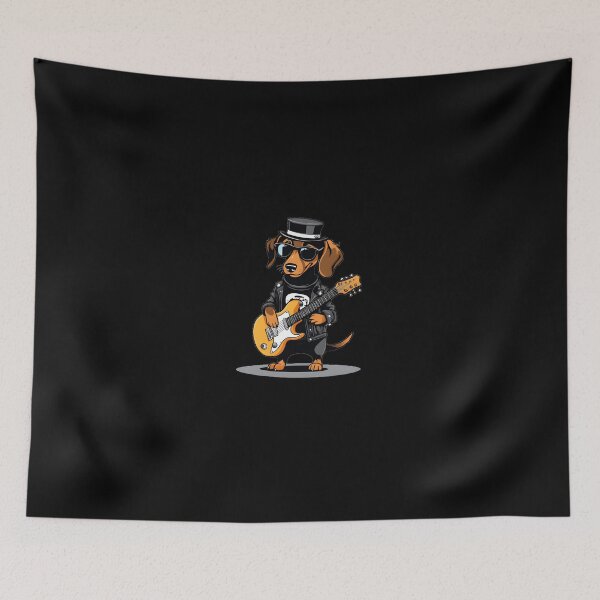 Item preview, Guitar Heroes - Dachshund II designed and sold by DevemDavam.