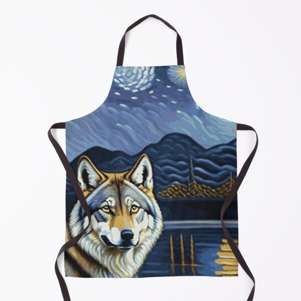 Item preview, Starry Night Wolf designed and sold by alw951.