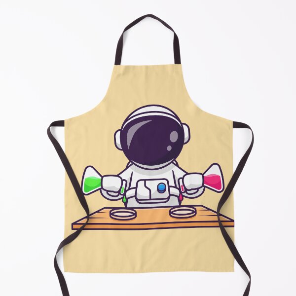 Item preview, Cosmic Discovery: Cute Astronaut Scientist in Lab Cartoon Vector Icon Illustration designed and sold by hjian8219.