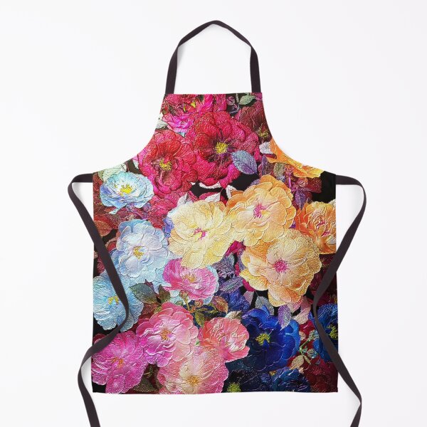Item preview, Magical colorful rose pattern designed and sold by Dusanka Djeric.