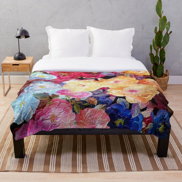 Item preview, Magical colorful rose pattern designed and sold by Dusanka Djeric.
