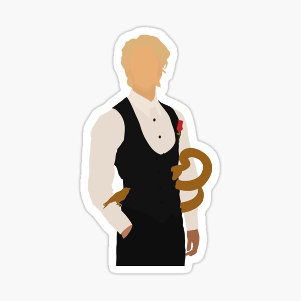 Item preview, Coriolanus Snow Decal - Ballad of Songbirds and Snakes designed and sold by sensationvl.