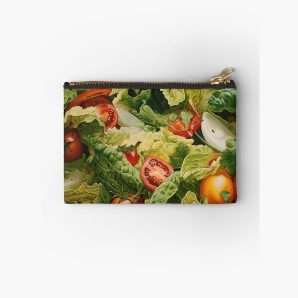 Item preview, Green Garden Salad Pattern designed and sold by Shannon Hilson.