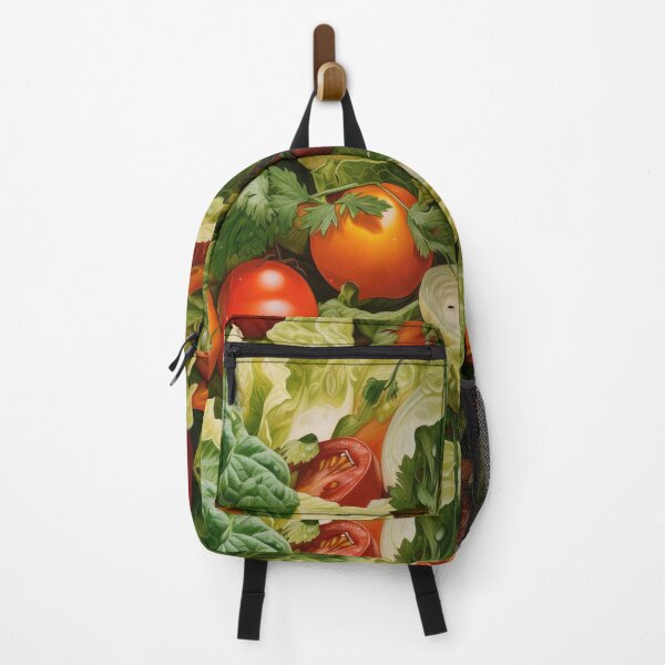 Item preview, Green Garden Salad Pattern designed and sold by Shannon Hilson.