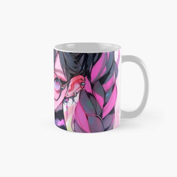 Item preview, Adorable Pink and Black Zebra Anime Girl designed and sold by bubblegoth.