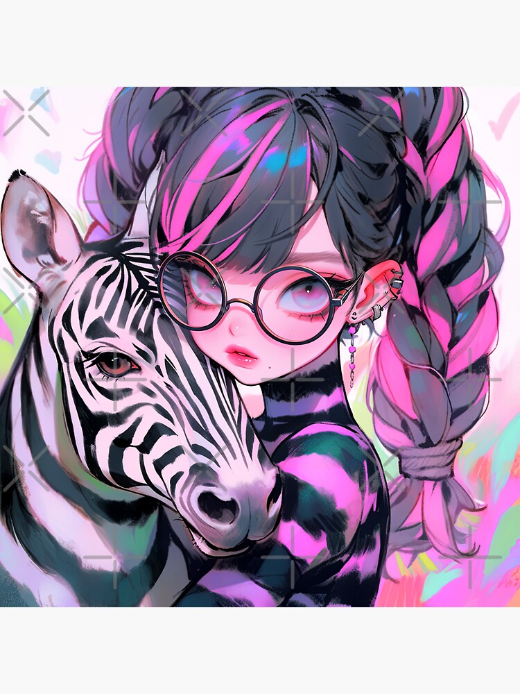 Anime Zebra by InvaderMoron on DeviantArt