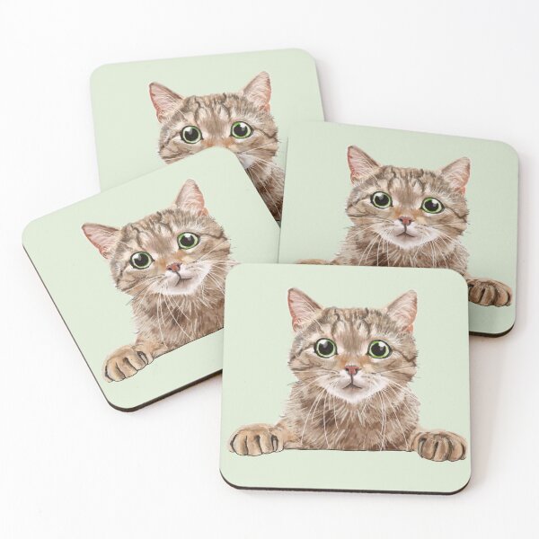 Item preview, kitty! designed and sold by Whimsy Pose Illustrations.