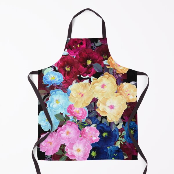 Item preview, Magical colorful rose pattern designed and sold by Dusanka Djeric.