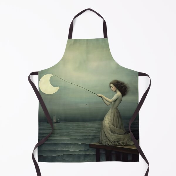 Item preview, Fishing for the Moon designed and sold by Sasha Art Gallery.