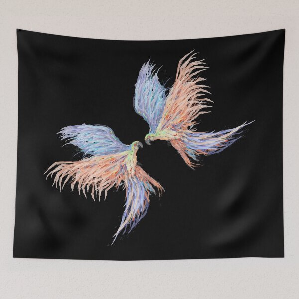 Item preview, Birds In Floral Garden  designed and sold by Asmaa Abdul-Azim.