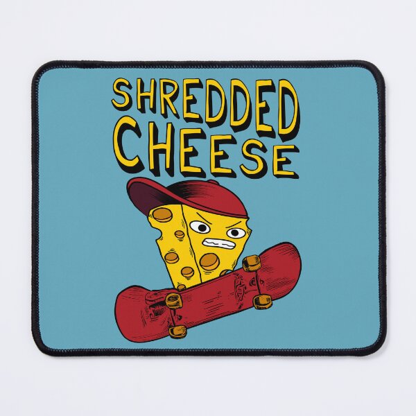 Item preview, Shredded Cheese - Meme, Skateboard, Punk designed and sold by SpaceDogLaika.