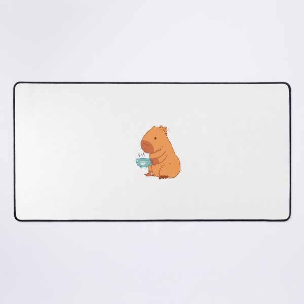 Item preview, Capybara with a Tea Cup  designed and sold by Rojasole.