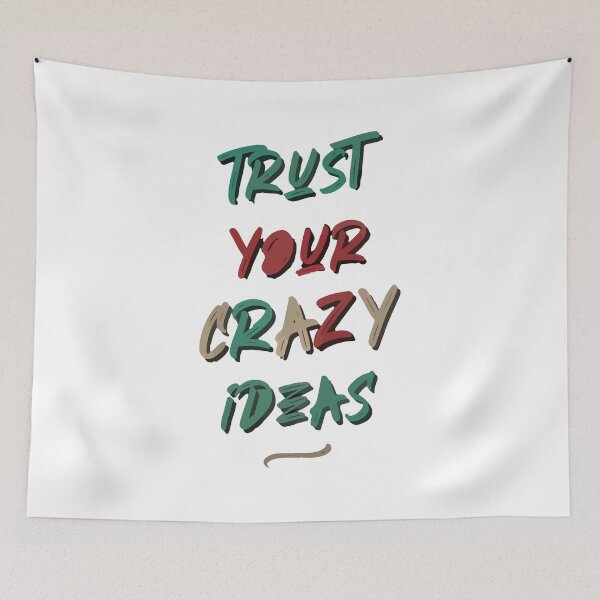 Item preview, trust your crazy ideas designed and sold by TVFshirt.
