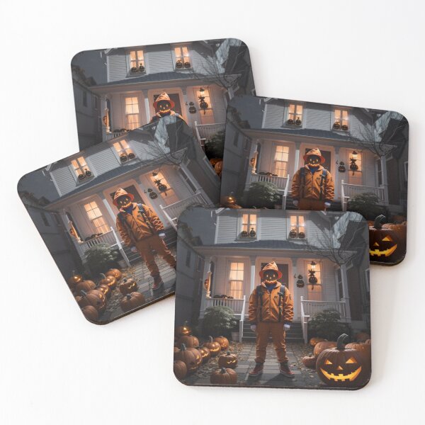 Item preview, Pumpkin Halloween Serial Killer Murder House designed and sold by Allomensiaa.