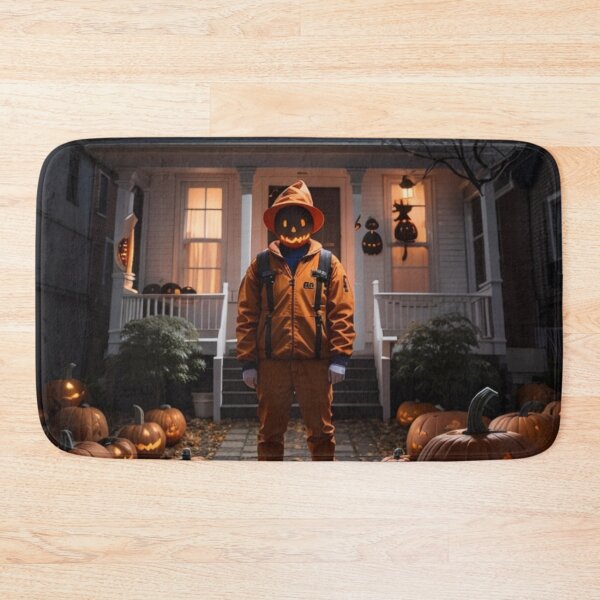 Item preview, Pumpkin Halloween Serial Killer Murder House designed and sold by Allomensiaa.