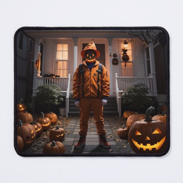 Item preview, Pumpkin Halloween Serial Killer Murder House designed and sold by Allomensiaa.