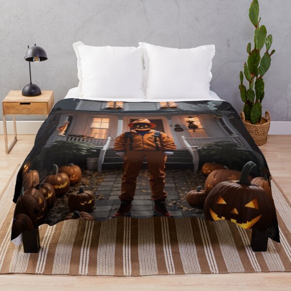 Item preview, Pumpkin Halloween Serial Killer Murder House designed and sold by Allomensiaa.