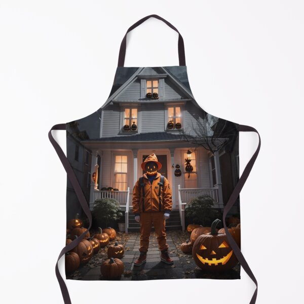 Item preview, Pumpkin Halloween Serial Killer Murder House designed and sold by Allomensiaa.
