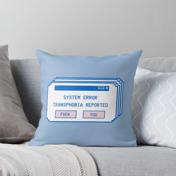 Item preview, System Error Transphobia Reported designed and sold by Psychopasta.