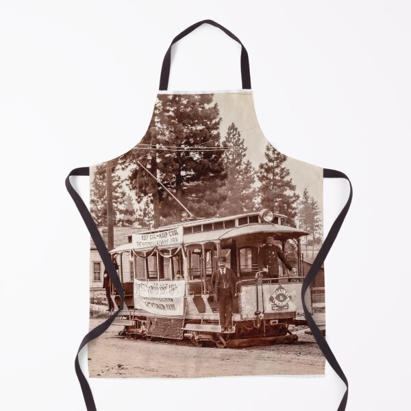 Item preview, Natatorium Park and Broadway Ave Streetcar - Spokane c. 1892 designed and sold by Daniel Hagerman.