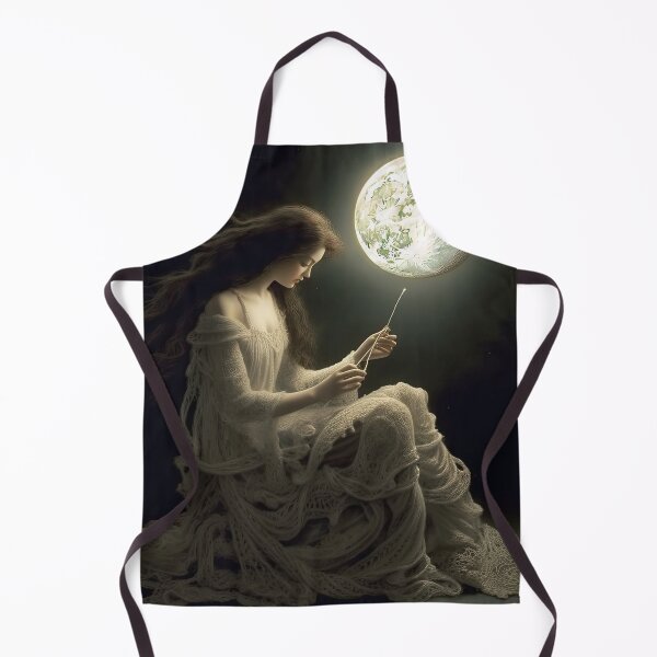 Item preview, Knitting for the Moon designed and sold by Sasha Art Gallery.