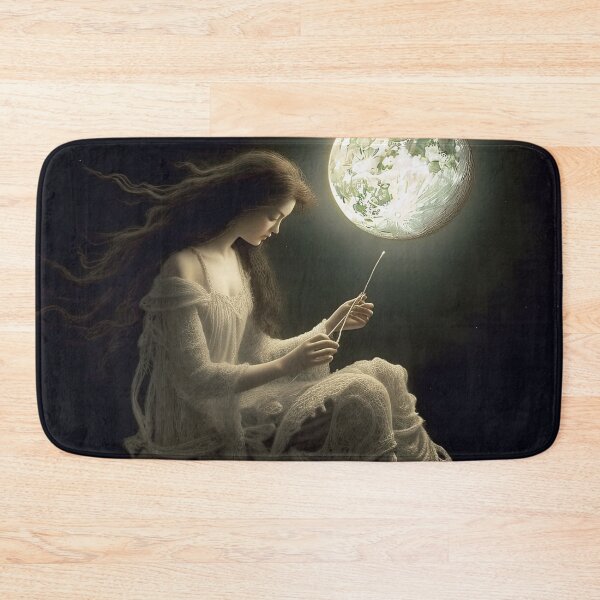 Item preview, Knitting for the Moon designed and sold by Sasha Art Gallery.