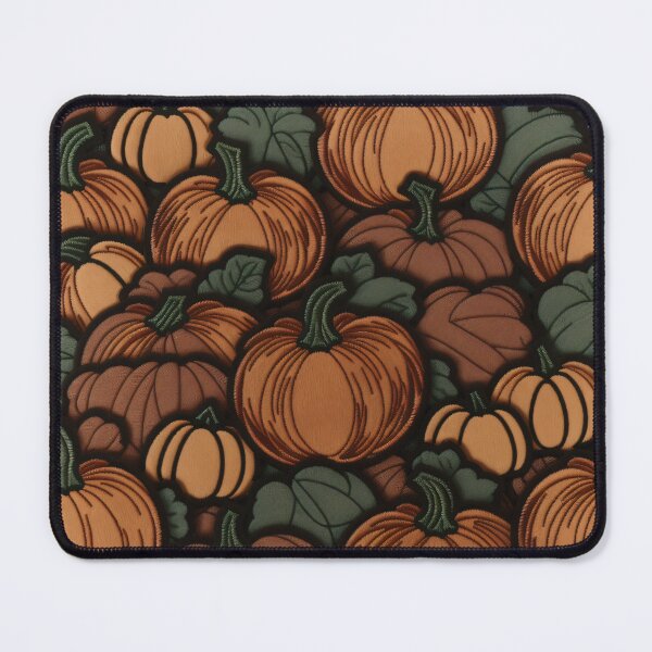 Item preview, embroidered pumpkins 2 designed and sold by creativemintart.
