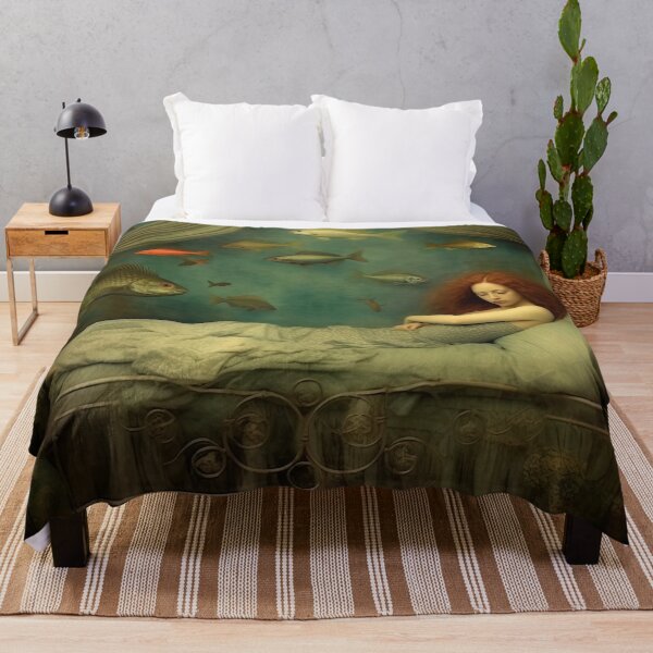 Item preview, Mermaid Slumber designed and sold by Sasha Art Gallery.