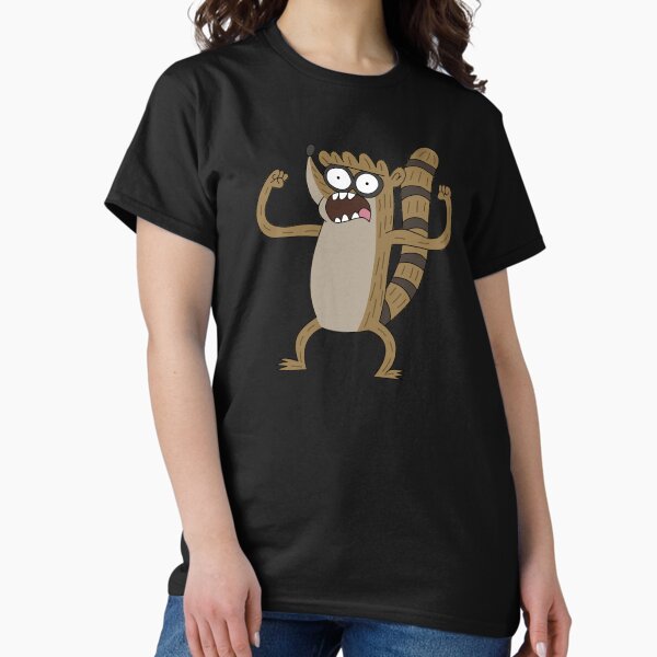 Vista previa del artículo con la obra «Regular Show Rigby», diseñado y vendido por karamram.
