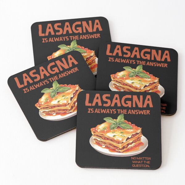 Item preview, Lasagna is always the answer  designed and sold by Jaro90.
