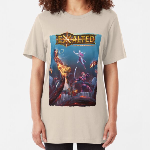 Exalted Art: Tomb of Dreams 1 Slim Fit T-Shirt