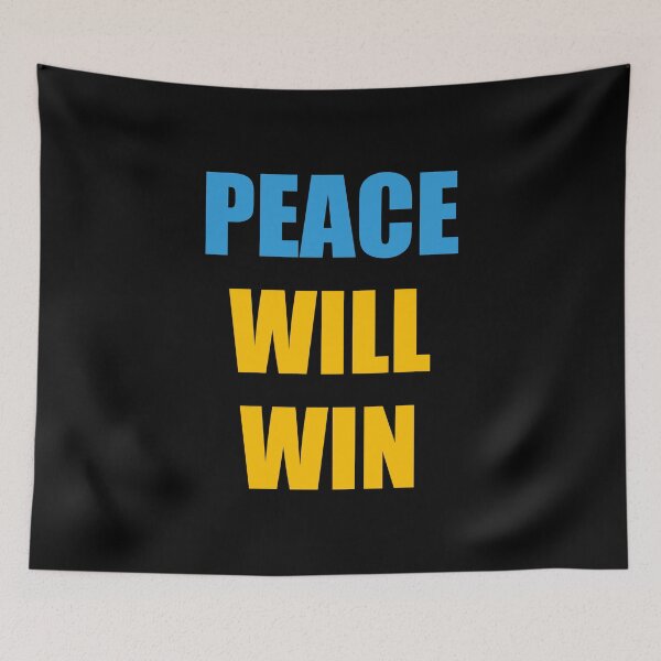 Item preview, Peace will win - anti war - International Day of Peace  designed and sold by Inspirationmotivation.