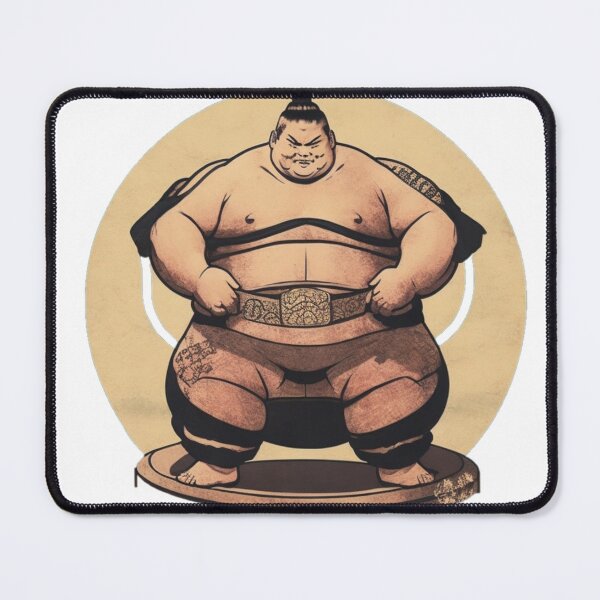 Item preview, Sumo wrestler ukiyoe style designed and sold by Ramen-Tees.