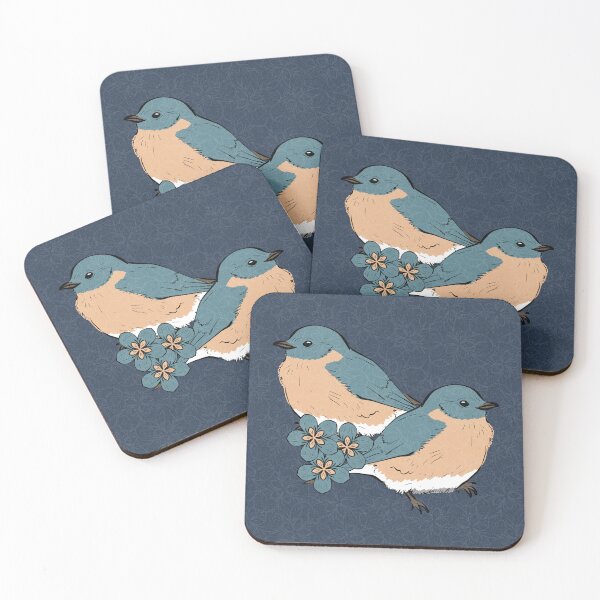 Item preview, Bird Deco - Dusk, Peacock, Melon, Snow, Earth, Fog designed and sold by Irene Estelle.