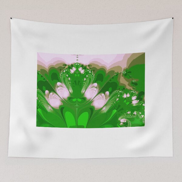 Item preview, Trees in the forest with white flowers designed and sold by Ivicaartist.