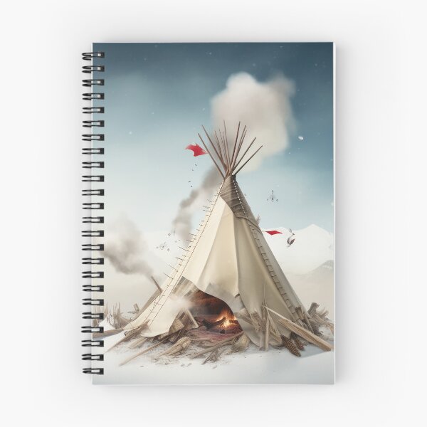 Item preview, Winter Scene Teepee Life on Mars designed and sold by Peter LOPEZ.