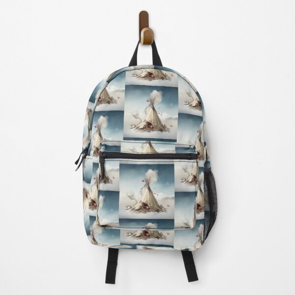 Item preview, Winter Scene Teepee Life on Mars designed and sold by Peter LOPEZ.