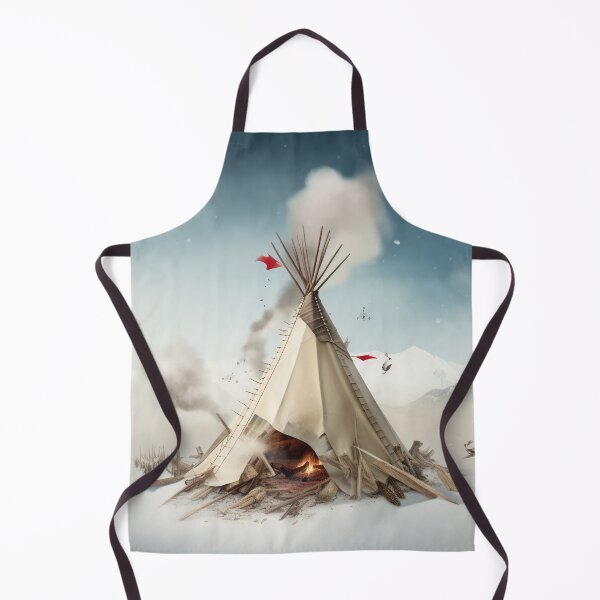 Item preview, Winter Scene Teepee Life on Mars designed and sold by Peter LOPEZ.
