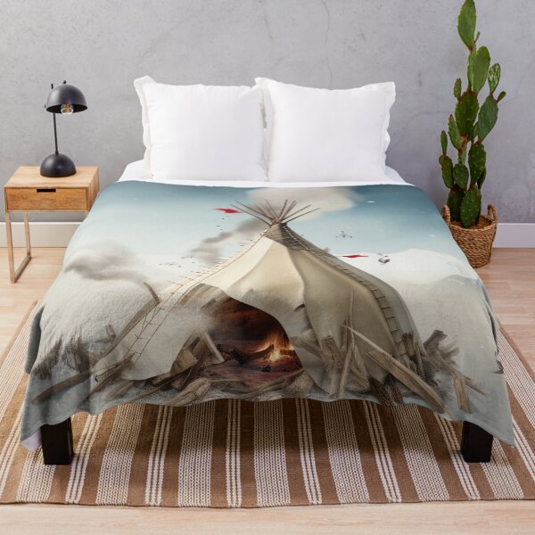 Item preview, Winter Scene Teepee Life on Mars designed and sold by Peter LOPEZ.