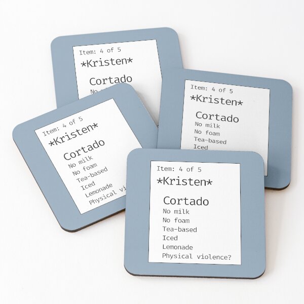 Item preview, Kristen's Cortado Order | Fantasy High designed and sold by dramadelyn.