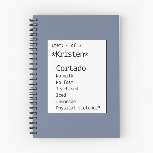 Item preview, Kristen's Cortado Order | Fantasy High designed and sold by dramadelyn.