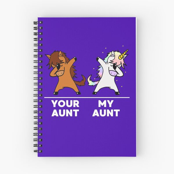 Item preview, Your Aunt My Aunt Dabbing Unicorn designed and sold by Soomz.