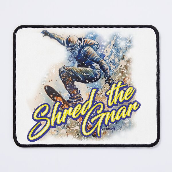 Item preview, Shred the Gnar designed and sold by BillygoatHollow.