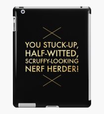 stuck up iPad Case/Skin