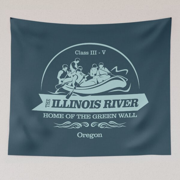 Item preview, Illinois River (WR) designed and sold by curranmorgan.