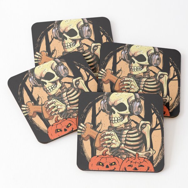 Item preview, Gaming Skeleton Halloween Gamer  designed and sold by BeverlyRJohns.