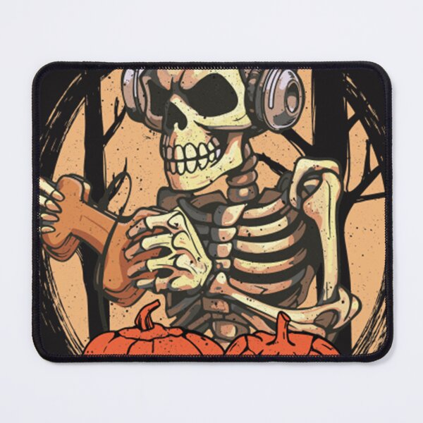 Item preview, Gaming Skeleton Halloween Gamer  designed and sold by BeverlyRJohns.