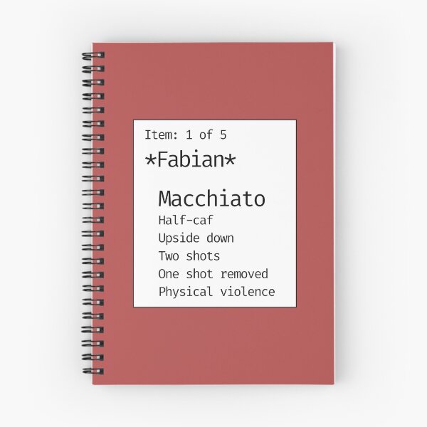 Item preview, Fabian's Macchiato Order | Fantasy High designed and sold by dramadelyn.