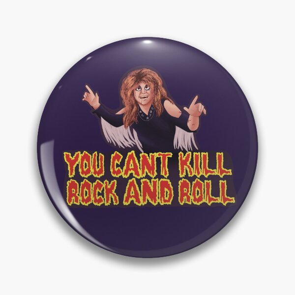Item preview, You Can’t Kill Rock and Roll designed and sold by HeavyMetalMeow.