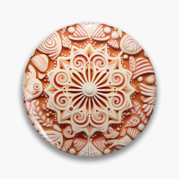 Item preview, Scandinavian Decorated Christmas Cookie  designed and sold by Jean Blakeley-Cook.